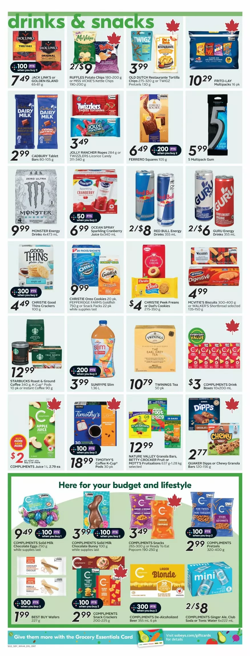 sobeys flyer ont february 26 march 4 10 12070393