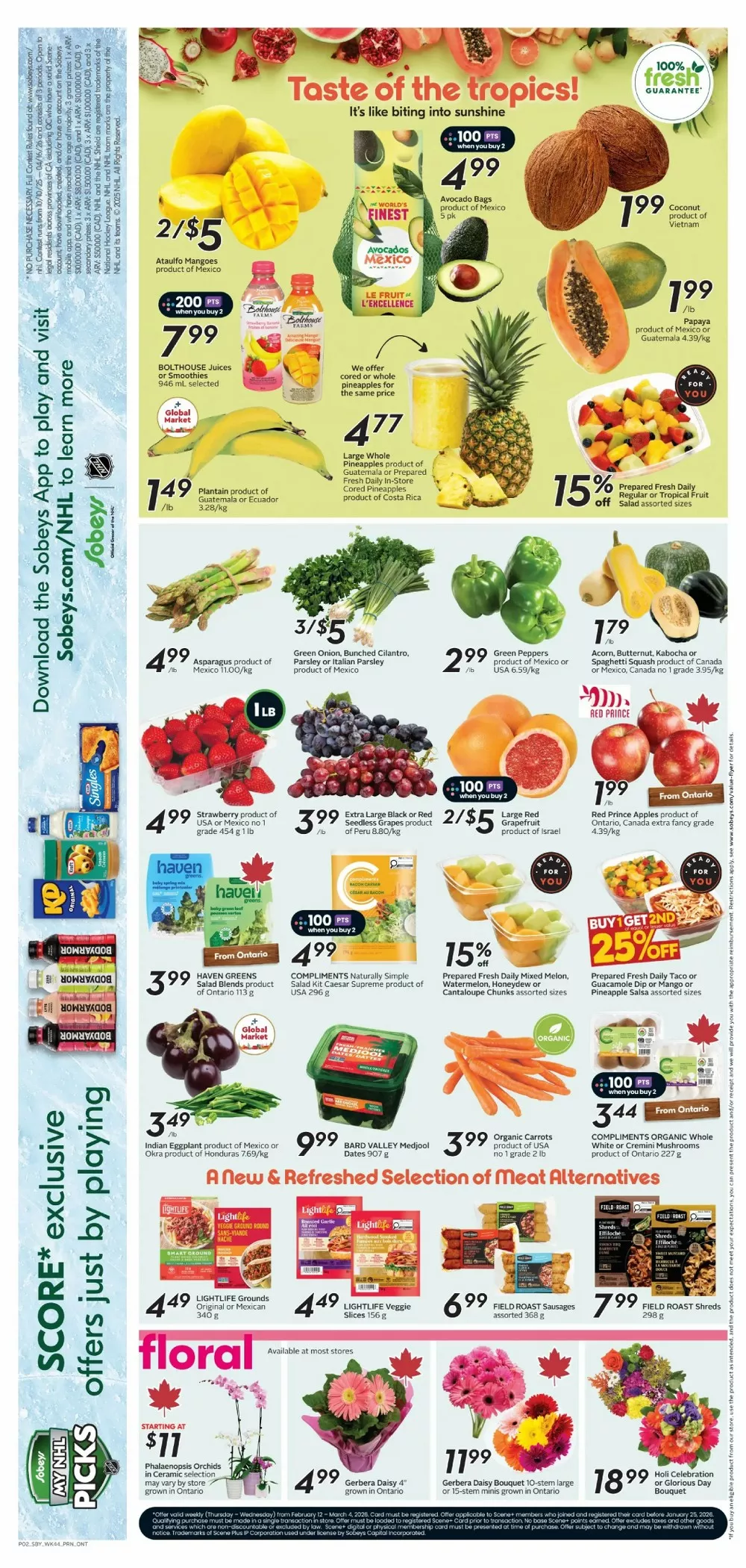 sobeys flyer ont february 26 march 4 5 53365719