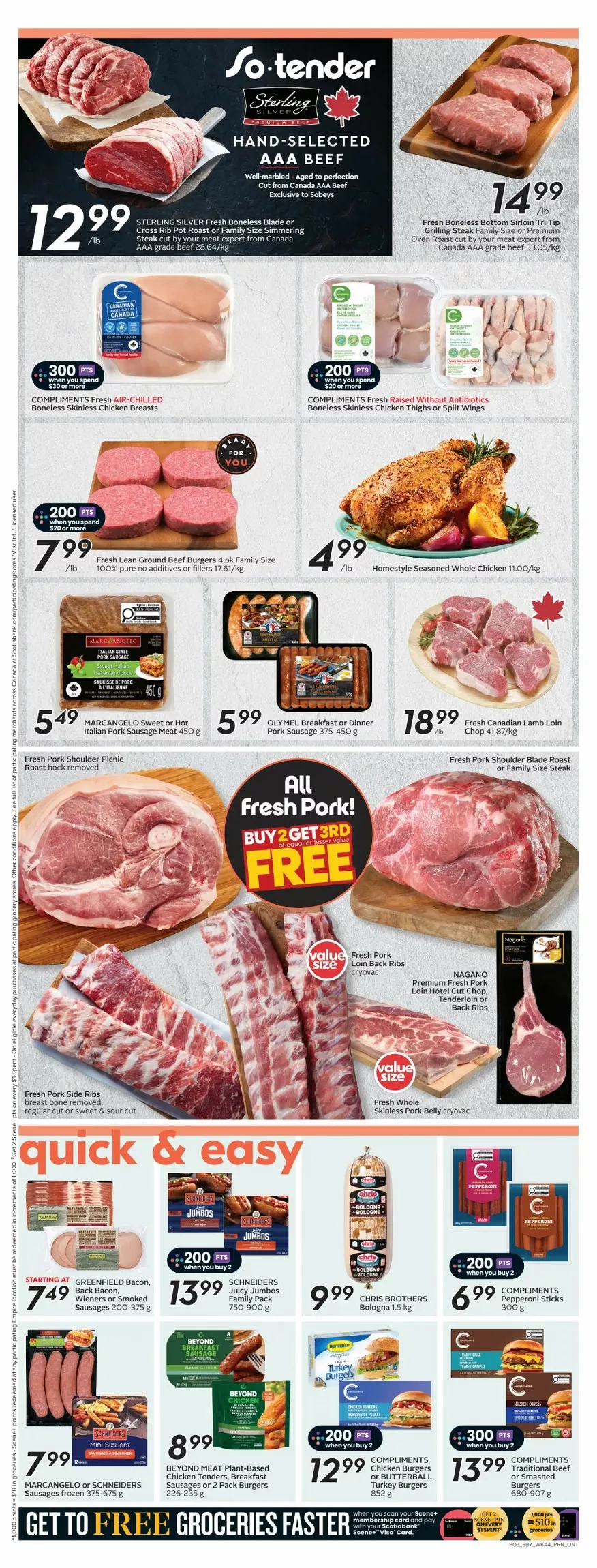 sobeys flyer ont february 26 march 4 6 91775834