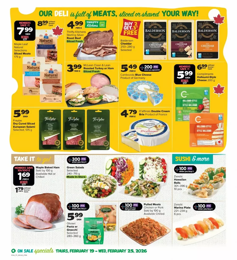 thrifty foods flyer february 19 25 5 51032111