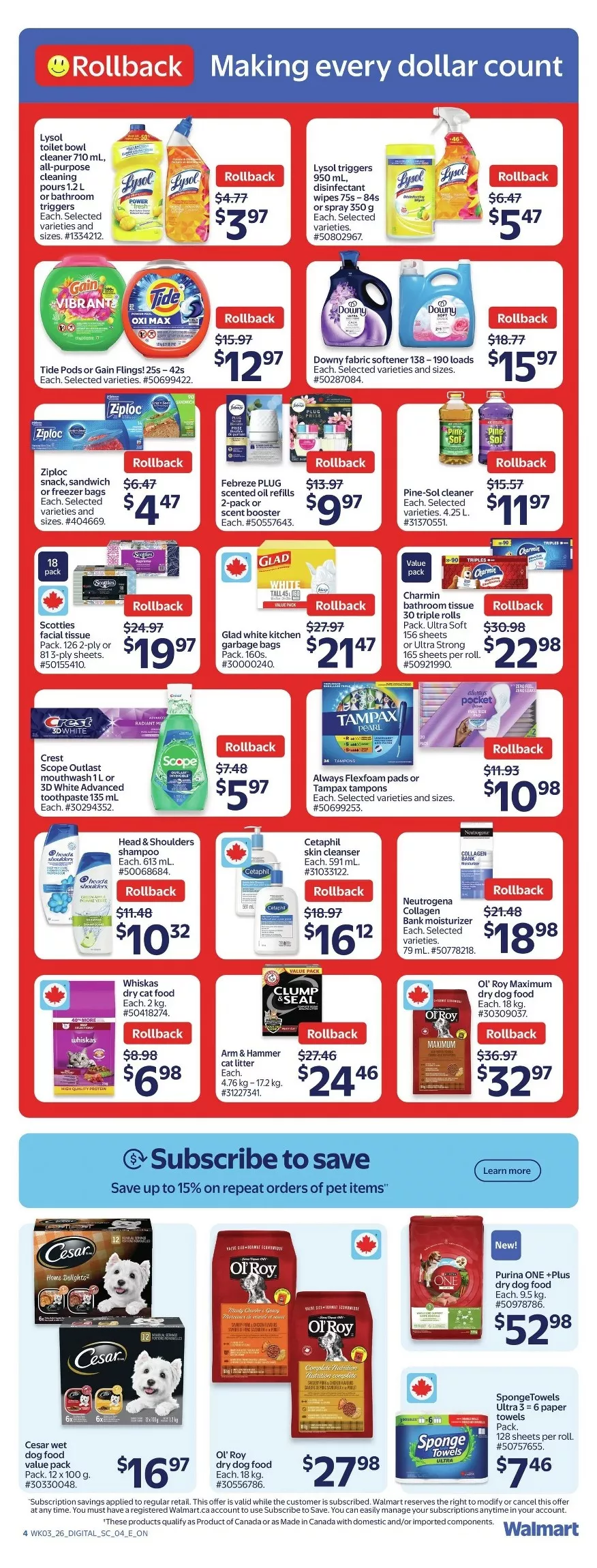 walmart flyer february 12 18 10