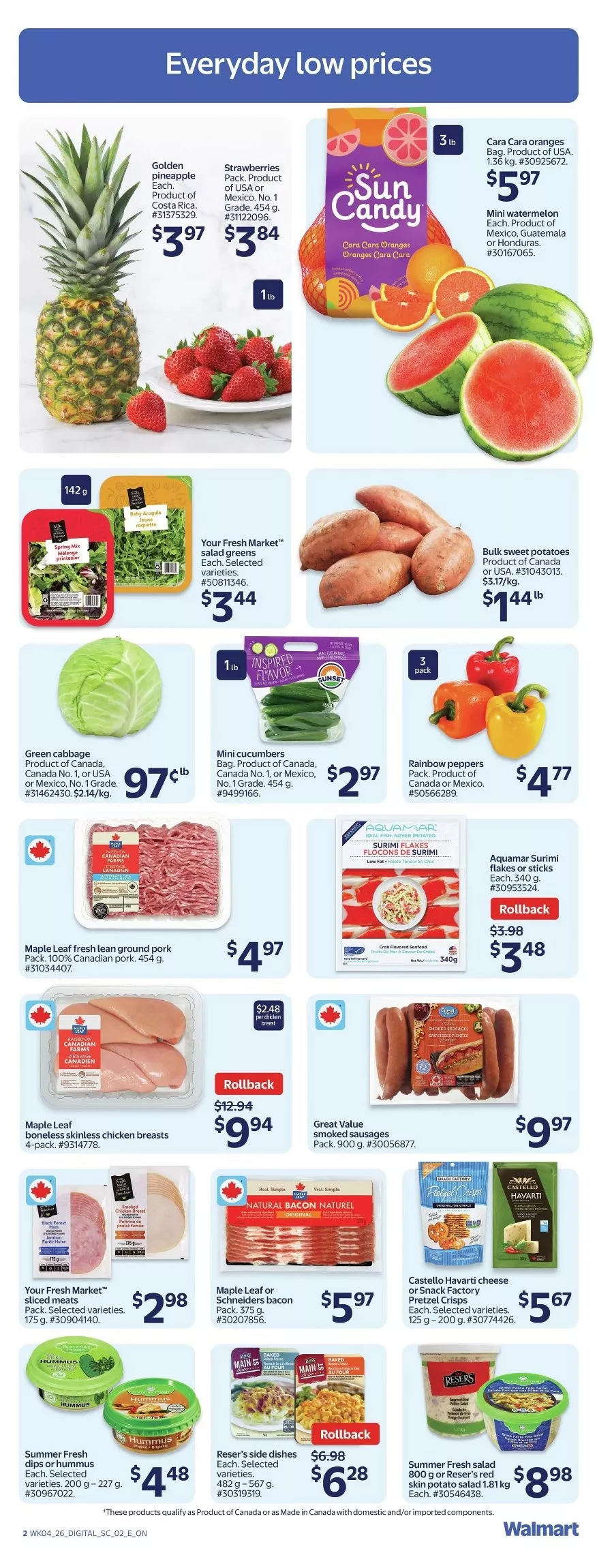 walmart flyer february 19 25 2