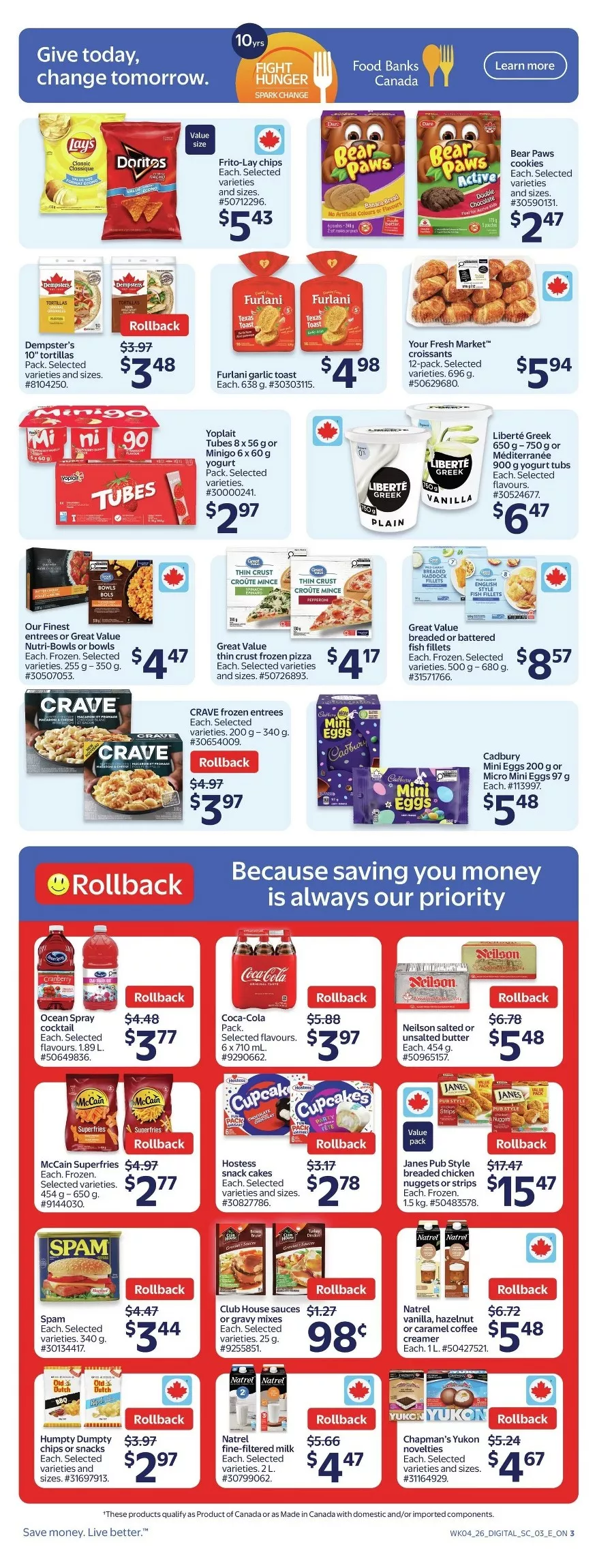 walmart flyer february 19 25 3