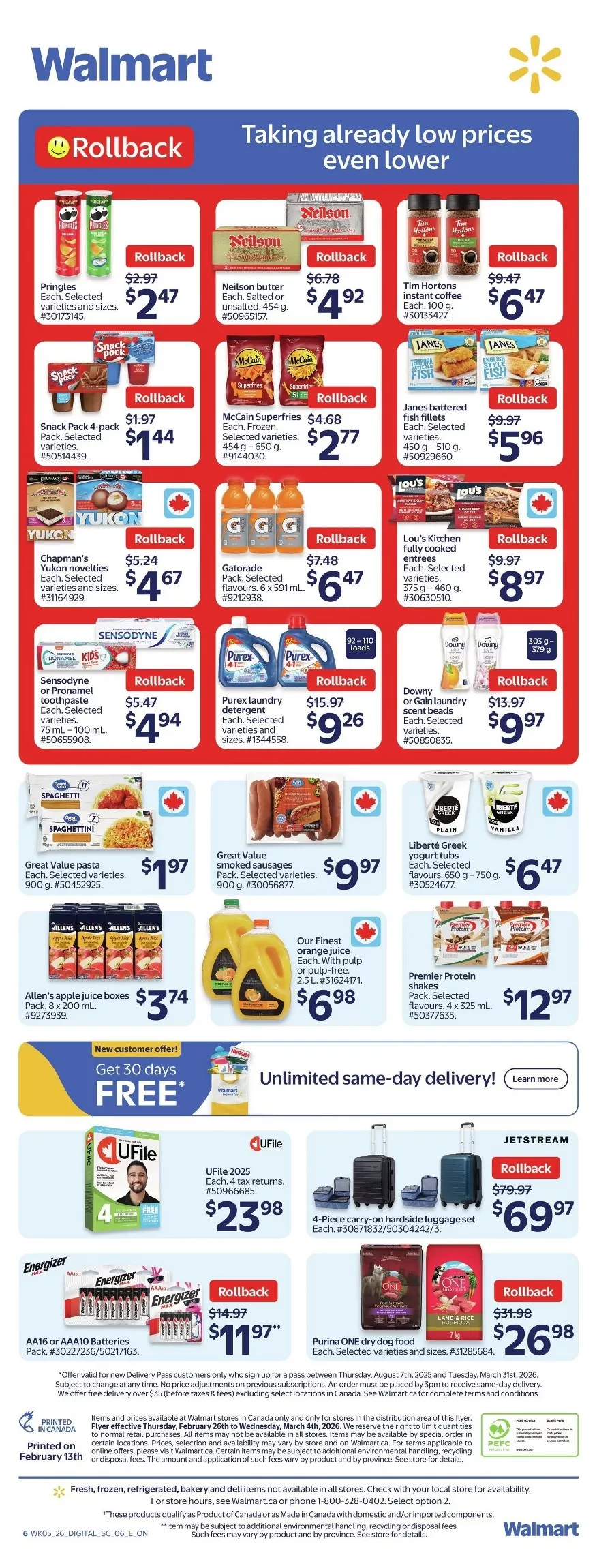 walmart flyer february 26 march 4 13