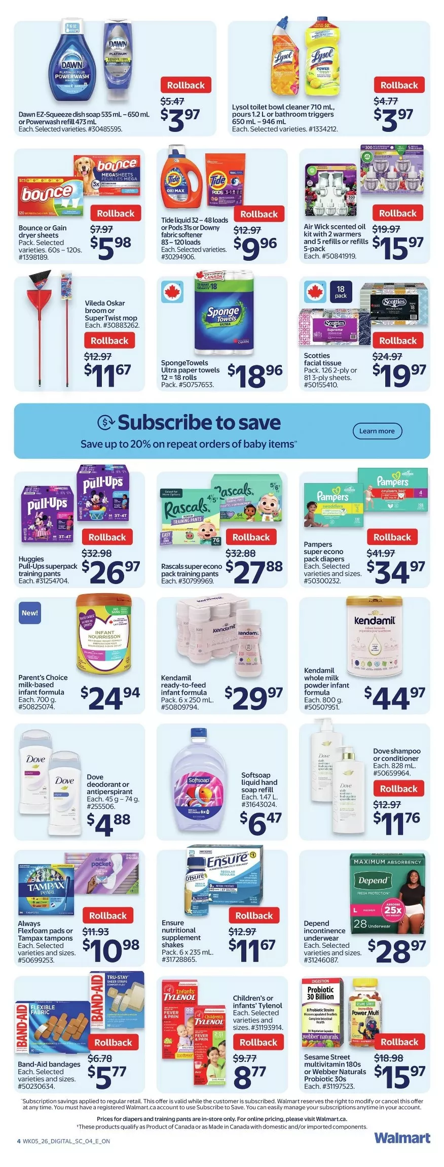walmart flyer february 26 march 4 4