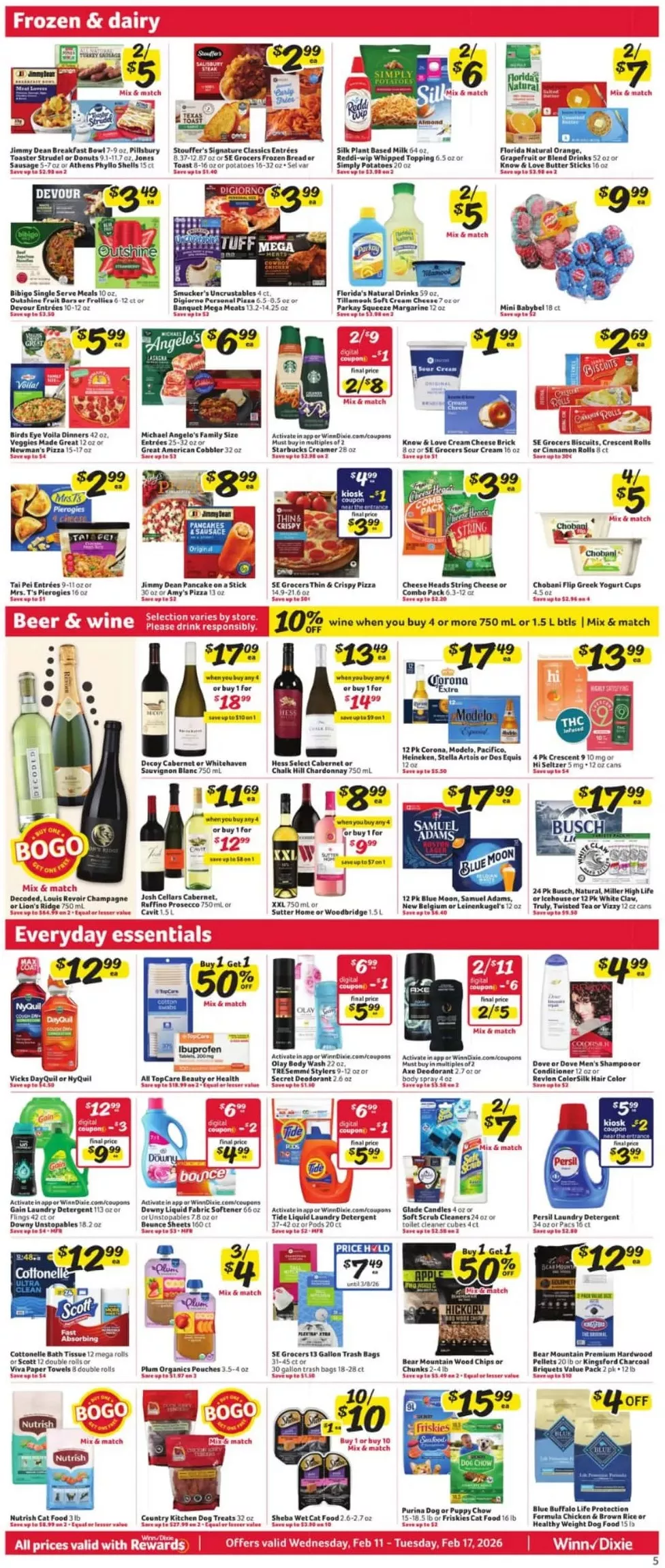 winn dixie weekly ad feb 11 17 6