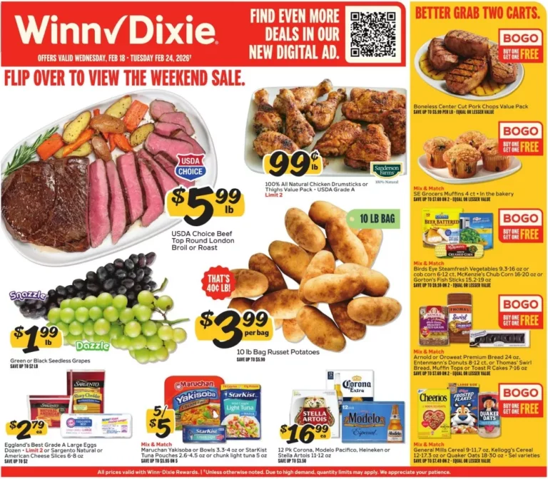 winn dixie weekly ad week-8
