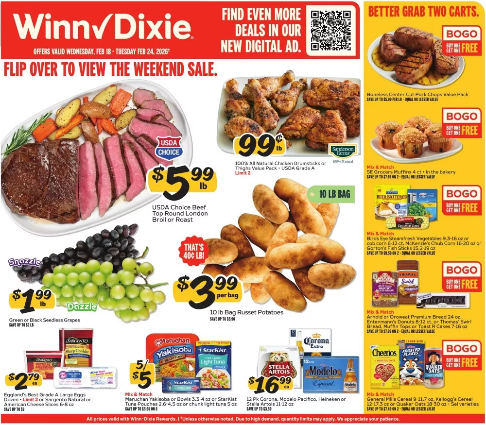 winn dixie weekly ad week-8