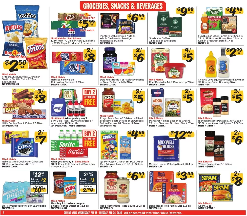 winn dixie weekly ad february 18 24 6