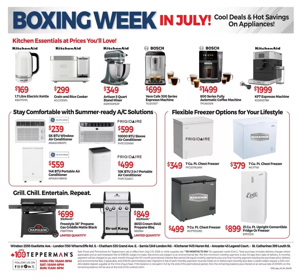 teppermans flyer july 3 9 12