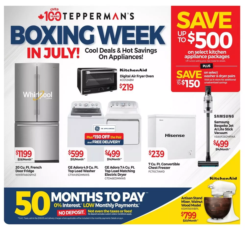 teppermans flyer july 3 9 9