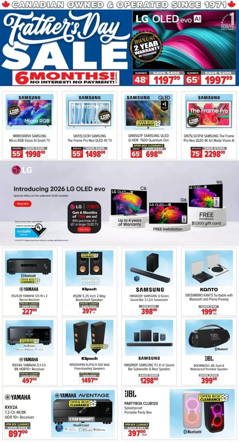 2001 audio video flyer week-23