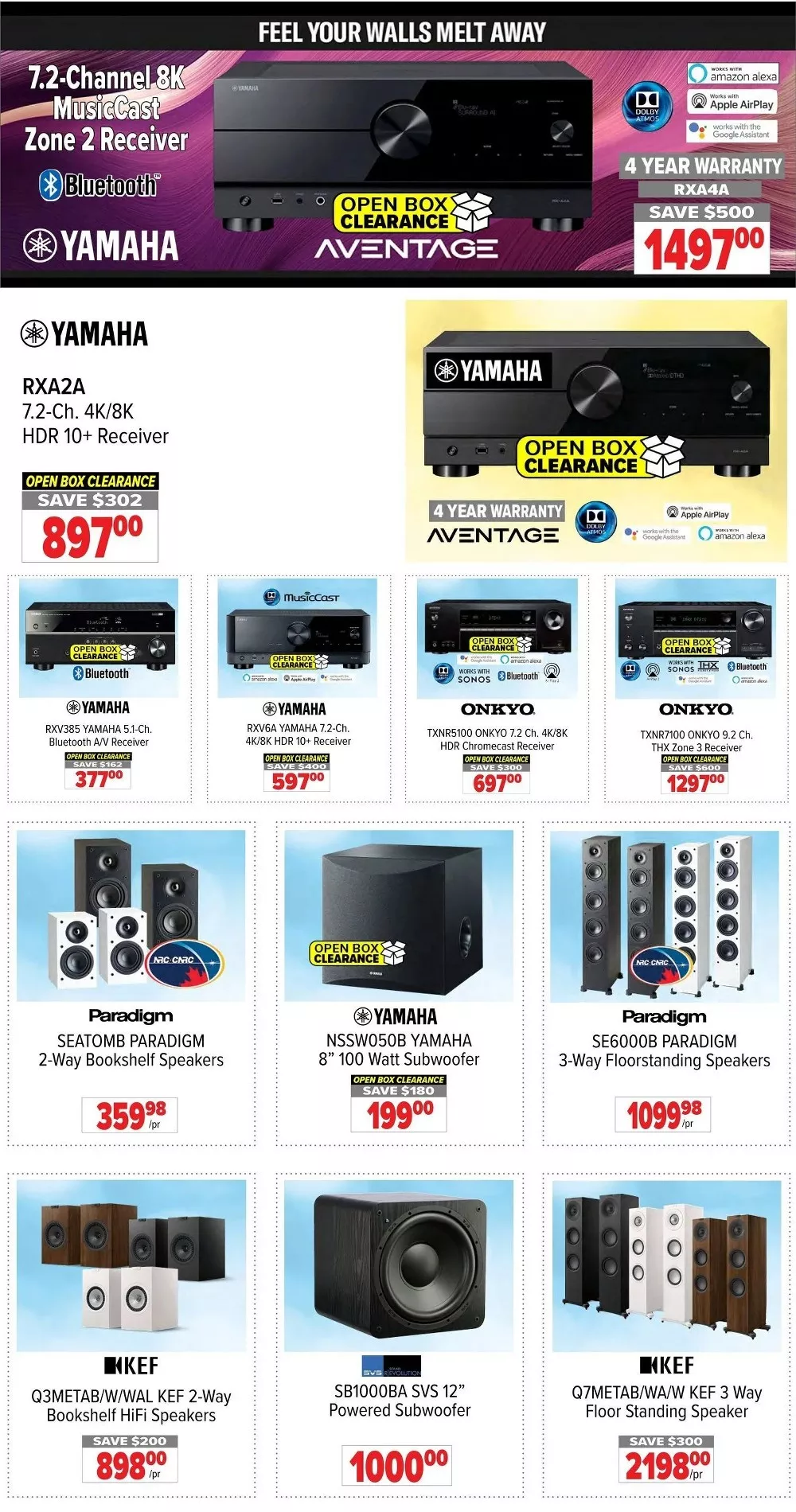 2001 audio video flyer may 29 june 4 4