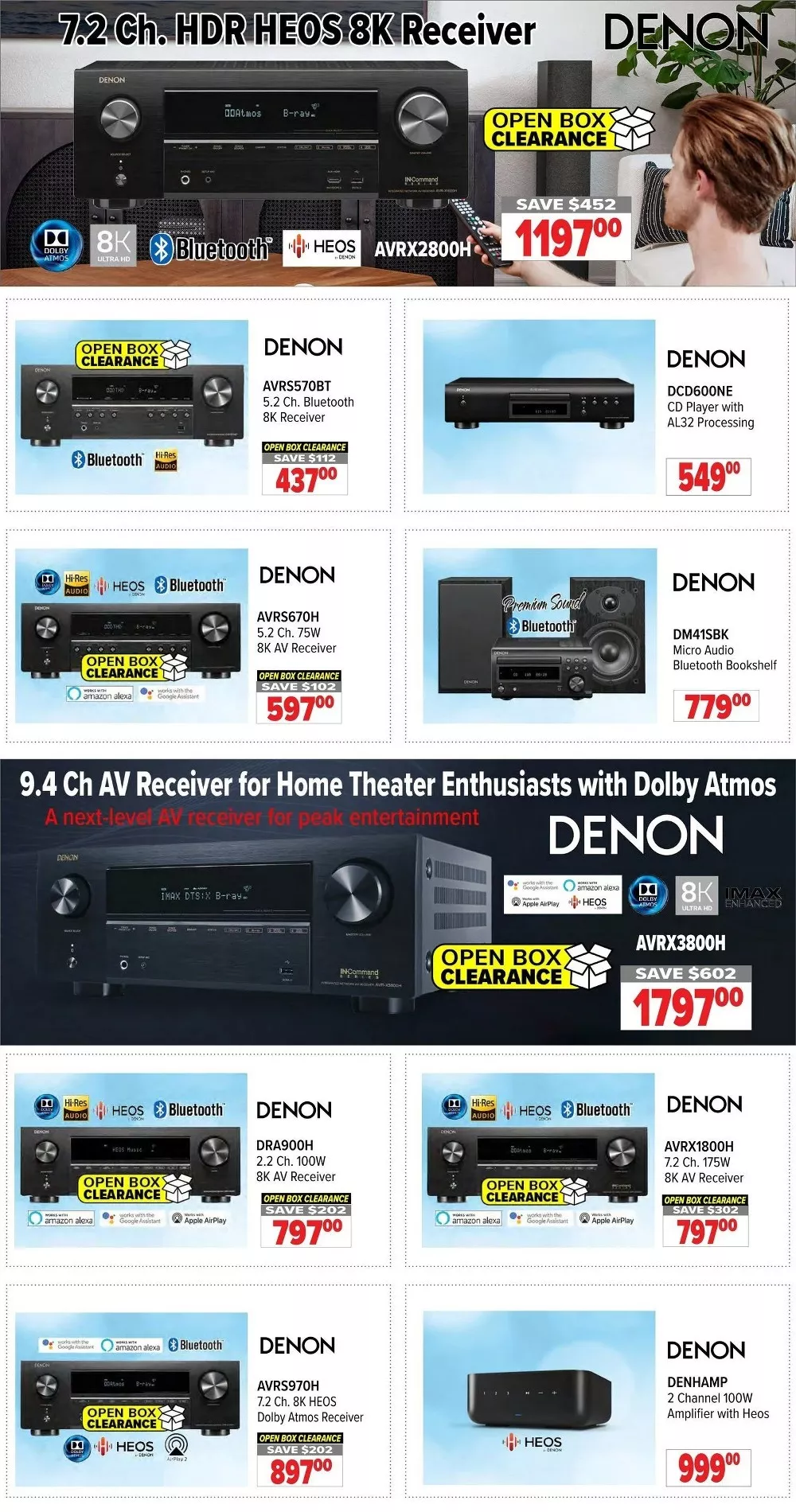 2001 audio video flyer may 29 june 4 9