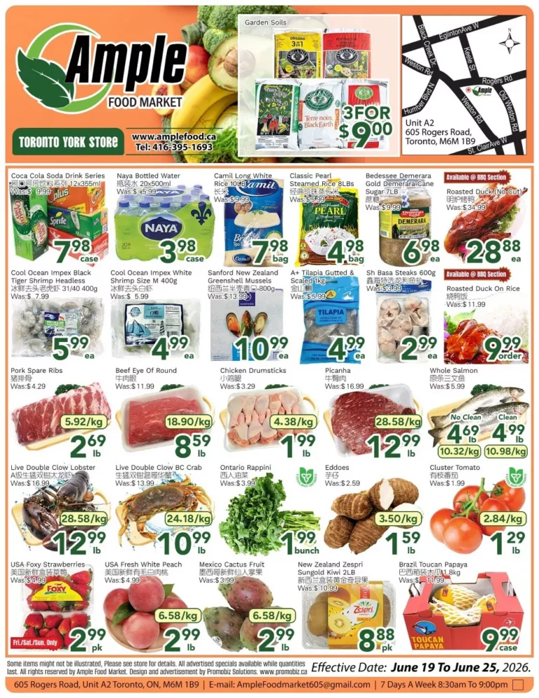 ample food market flyer week-25