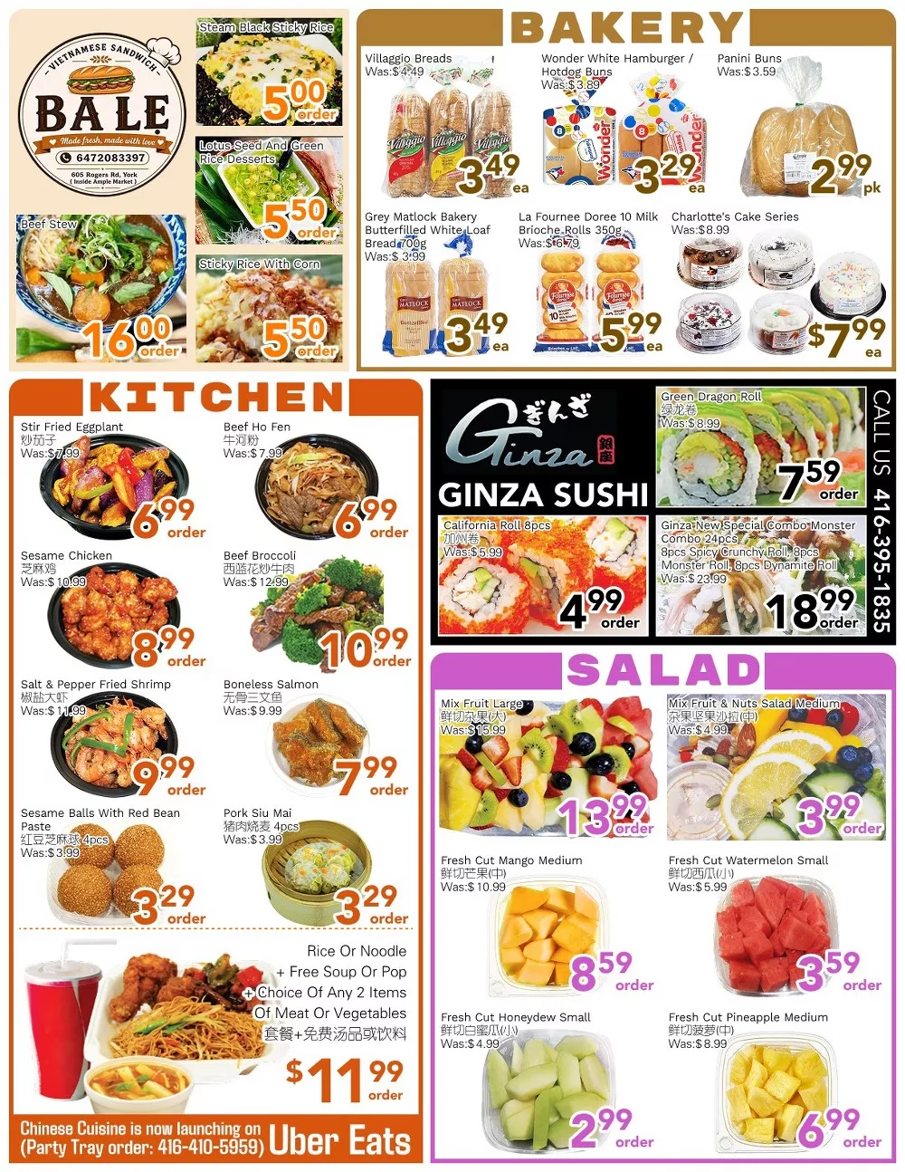 ample food market flyer june 19 25 2