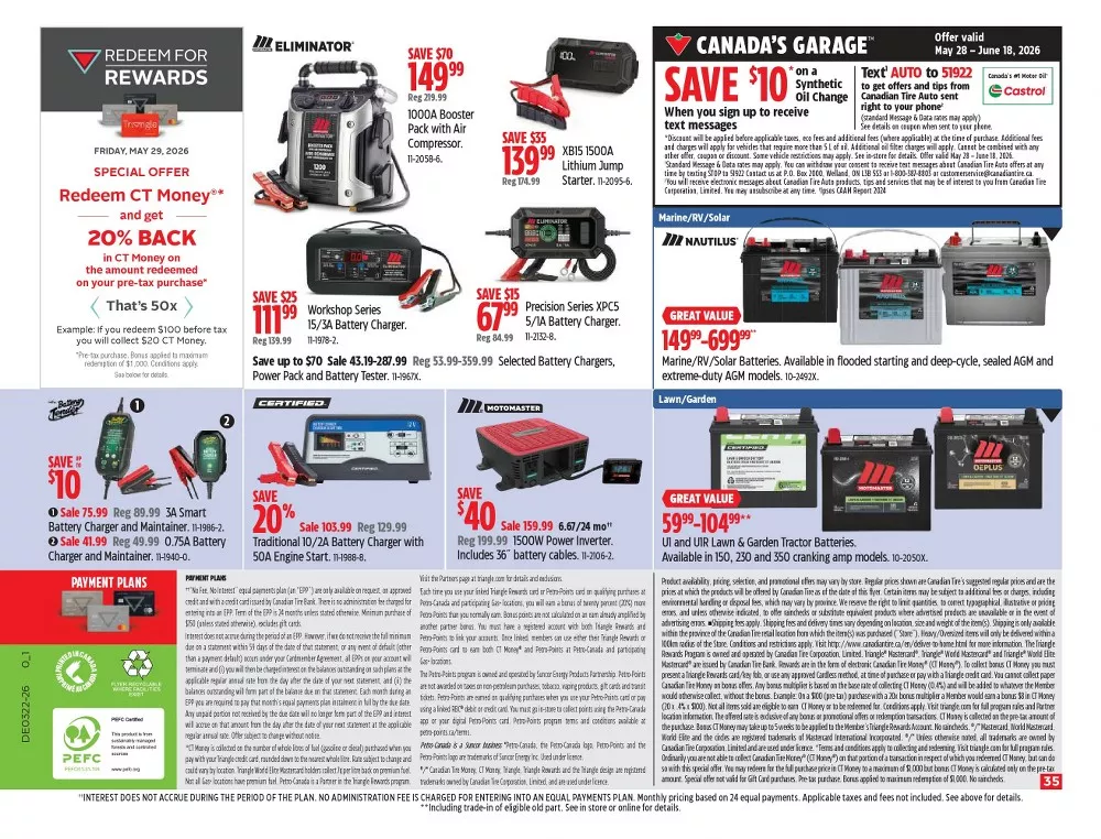 canadian tire flyer may 28 june 7 34 77459690