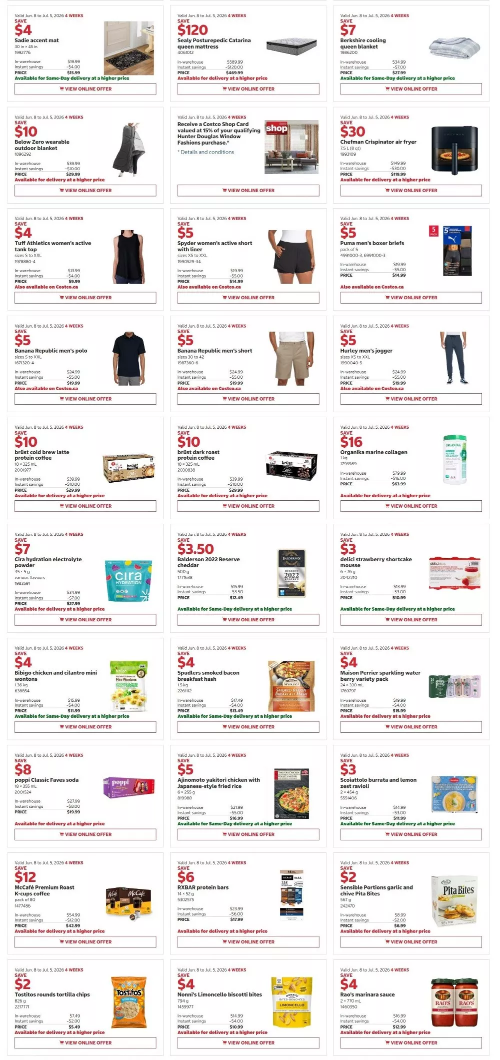 costco flyer june 8 21 2
