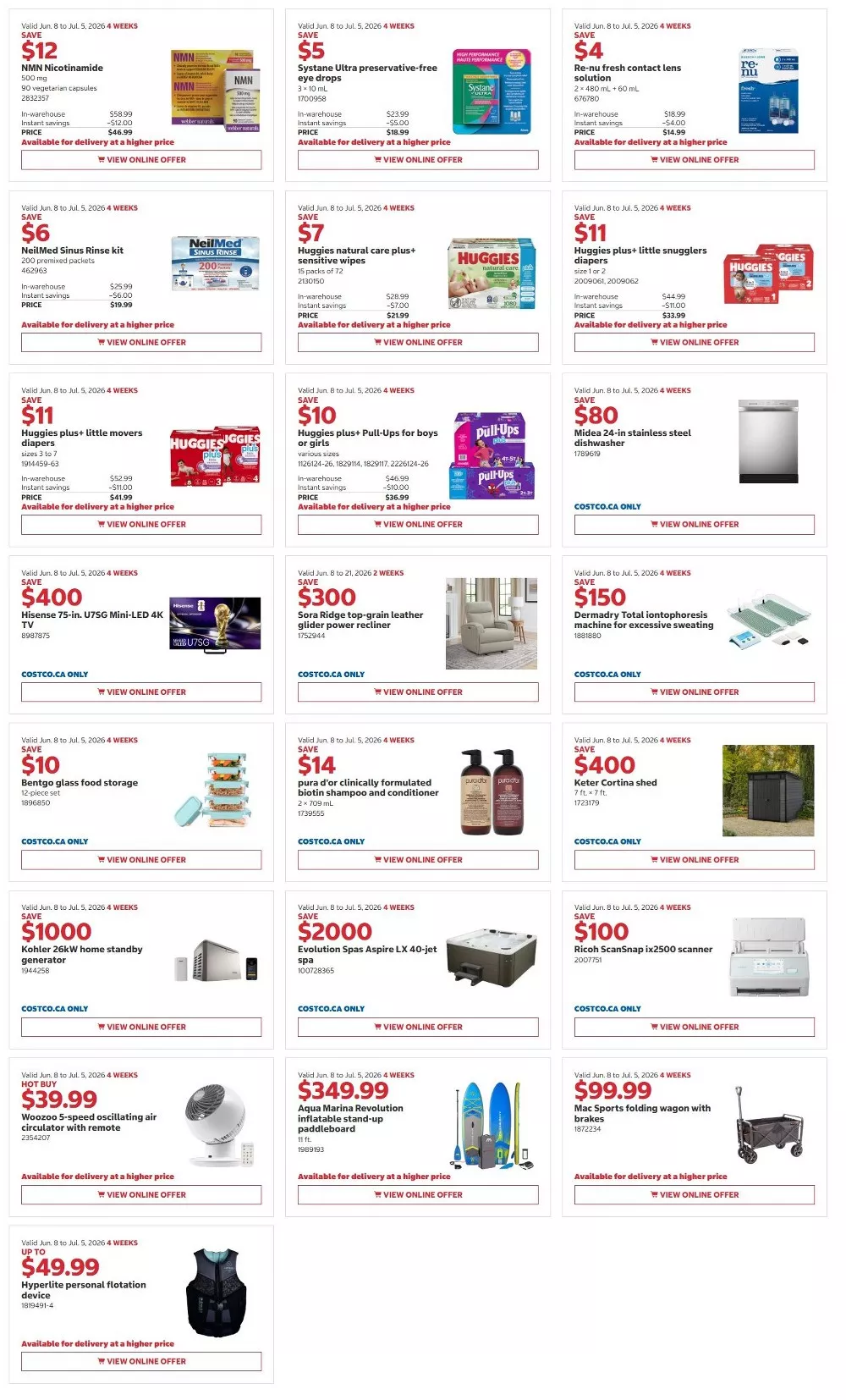 costco flyer june 8 21 4
