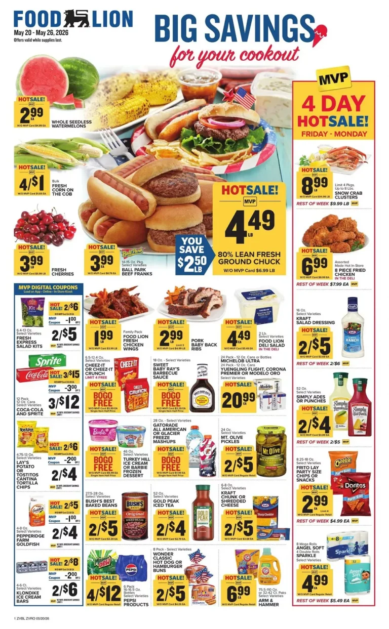 foodlion weekly ad week-21
