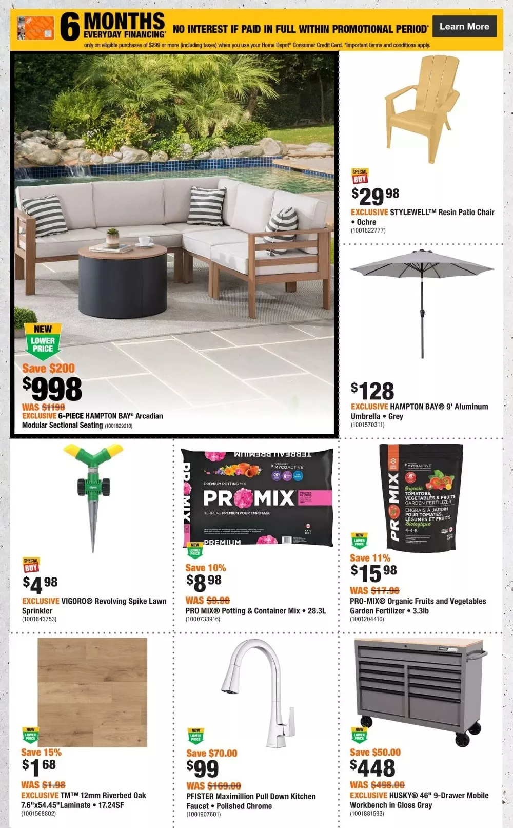 home depot flyer may 28 june 10 2
