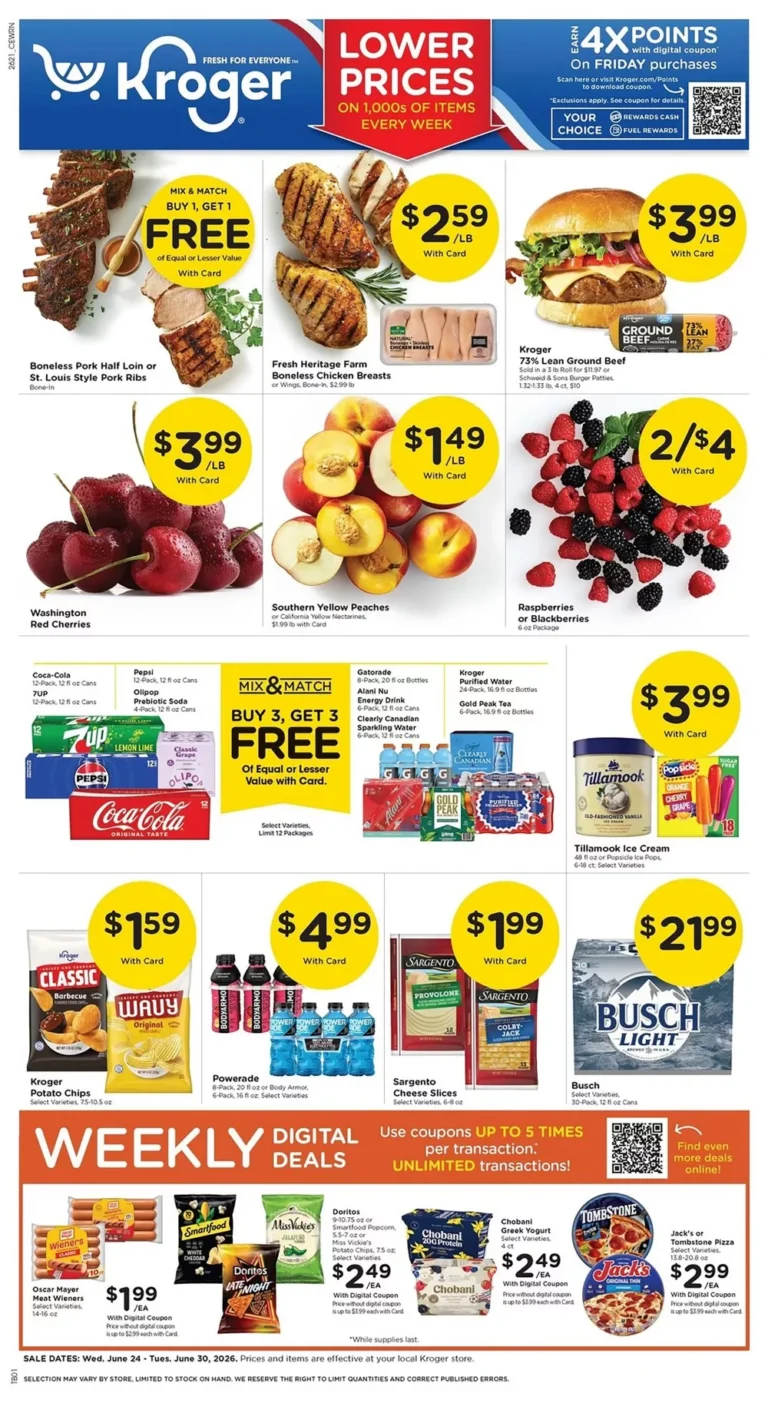 kroger weekly ad week-26