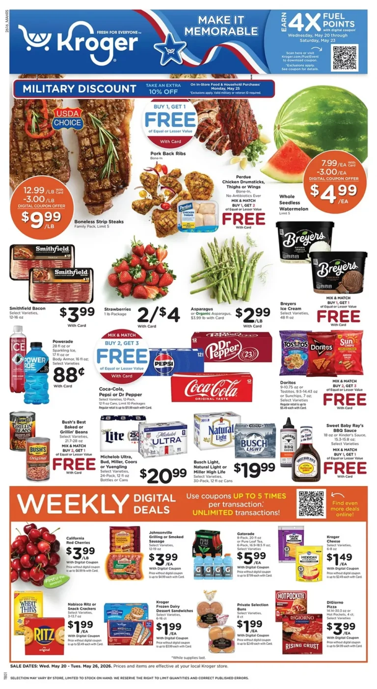kroger weekly ad week-21