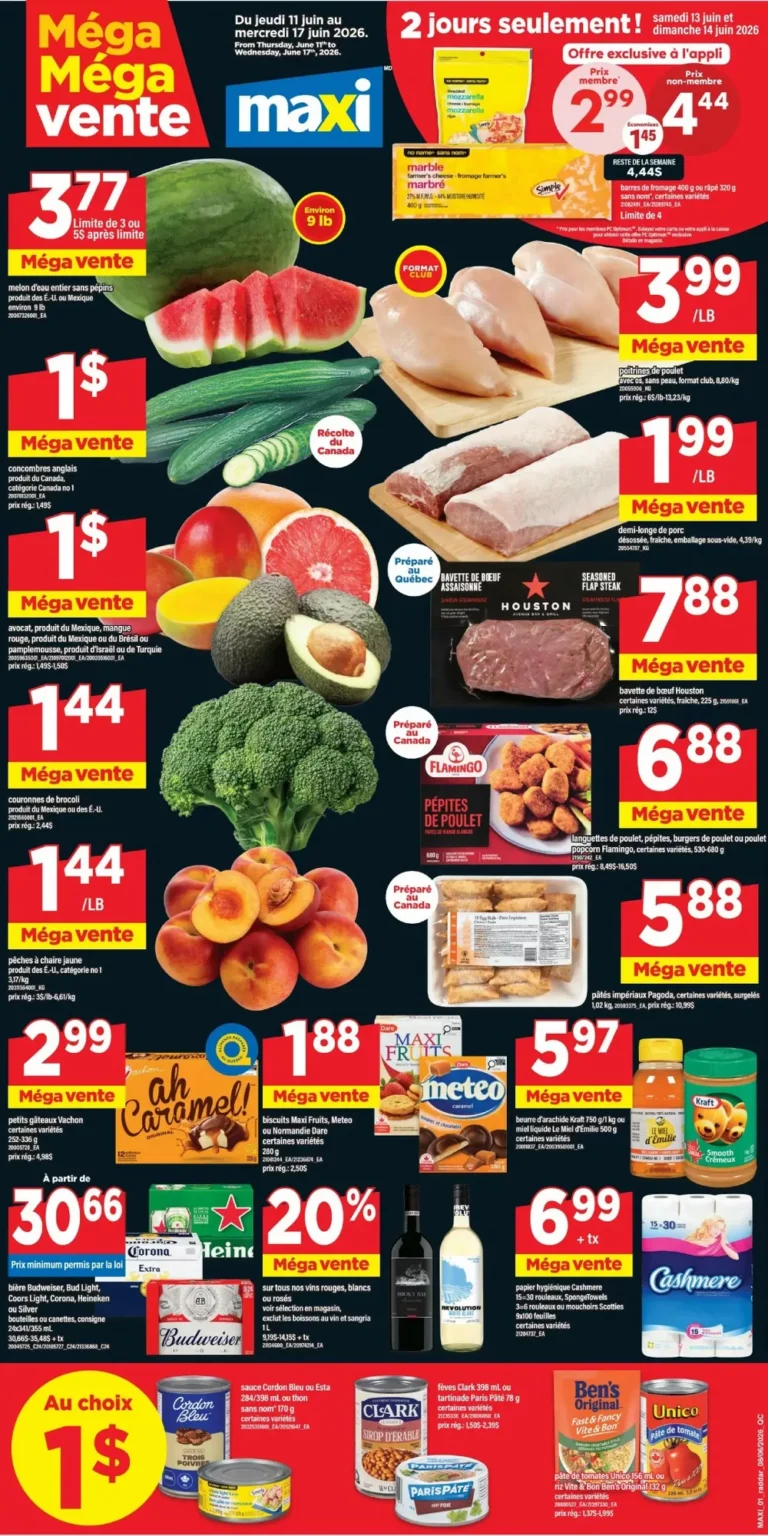 maxi flyer week-24, maxi flyer circulaire semaine-24