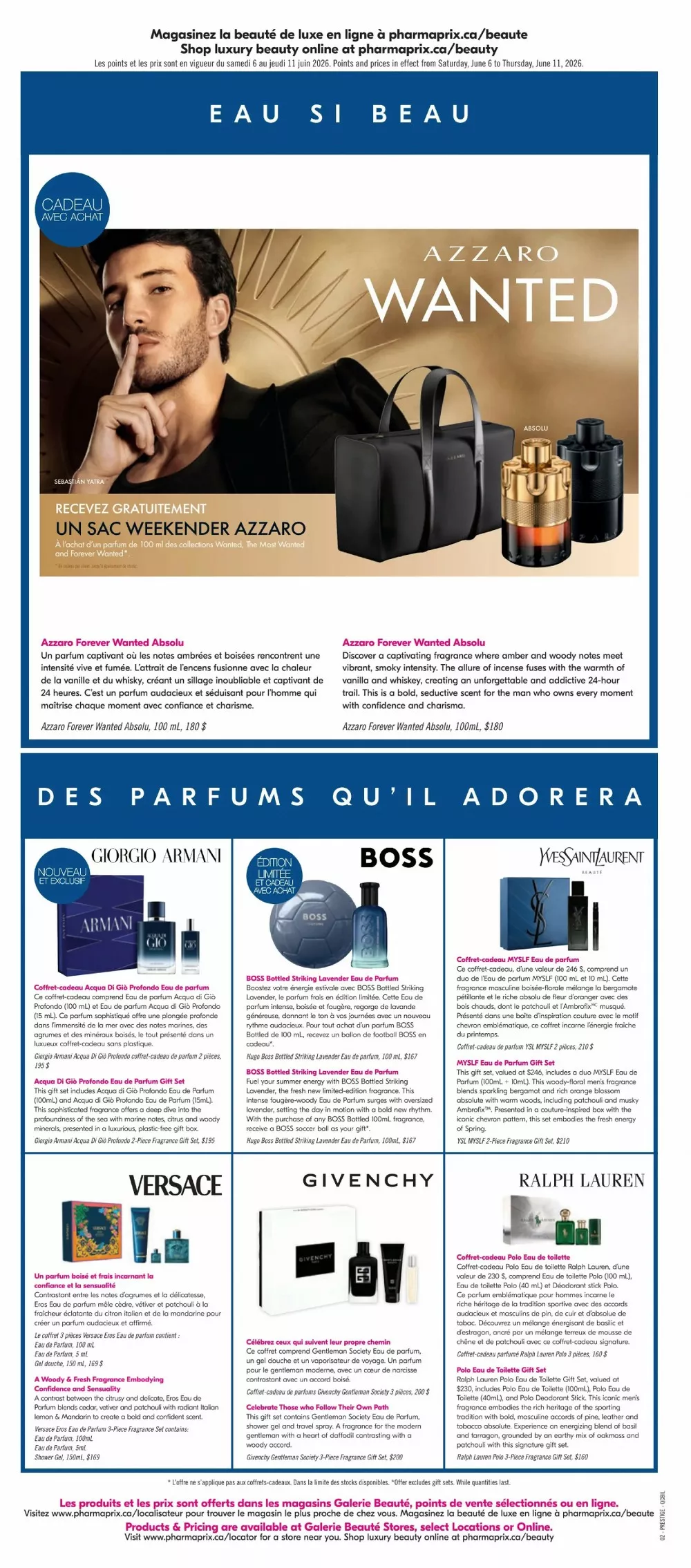 pharmaprix flyer june 6 11 13