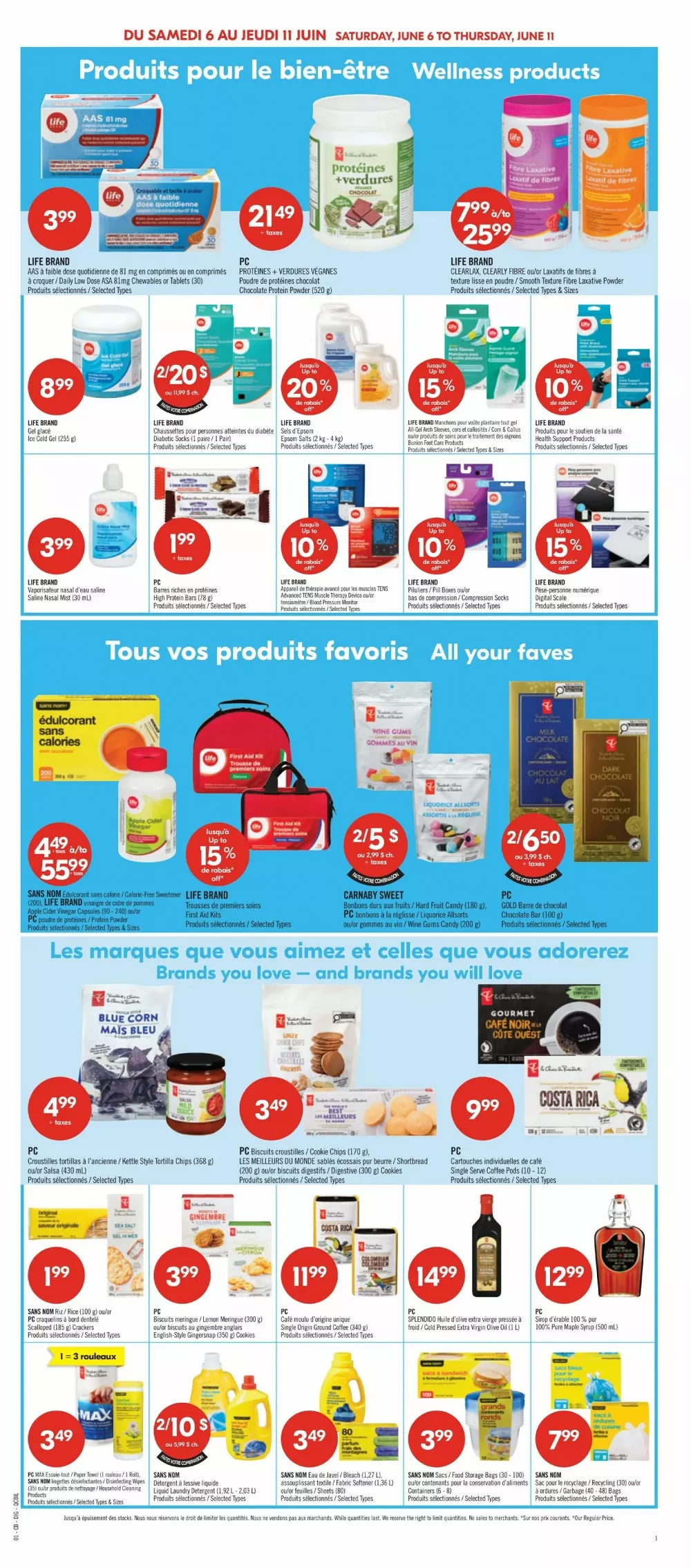 pharmaprix flyer june 6 11 16