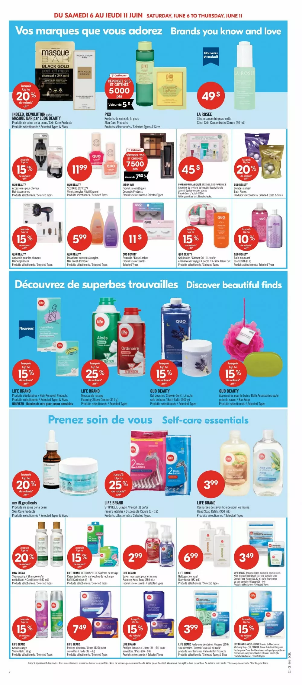 pharmaprix flyer june 6 11 17