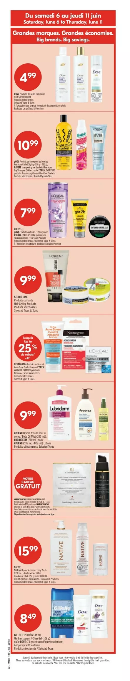 pharmaprix flyer june 6 11 3