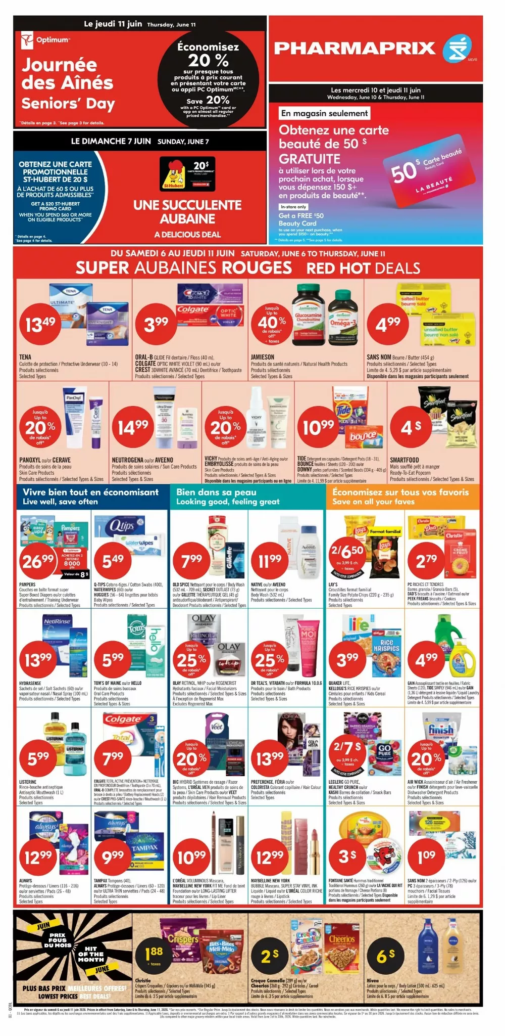 pharmaprix flyer june 6 11 4