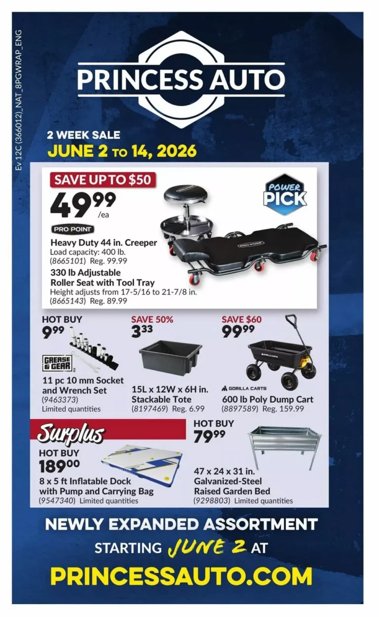 princess auto flyer week-22-24