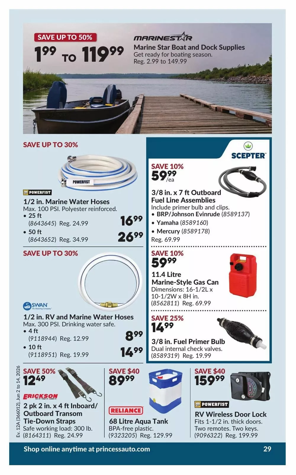 princess auto flyer june 2 14 30
