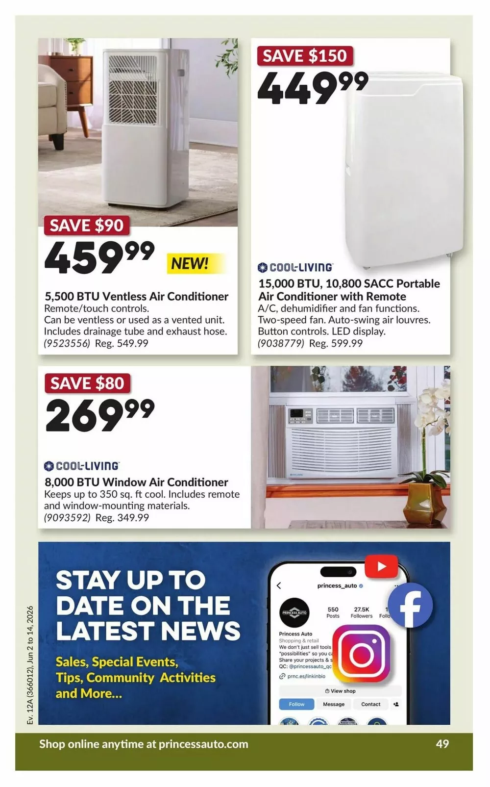 princess auto flyer june 2 14 50