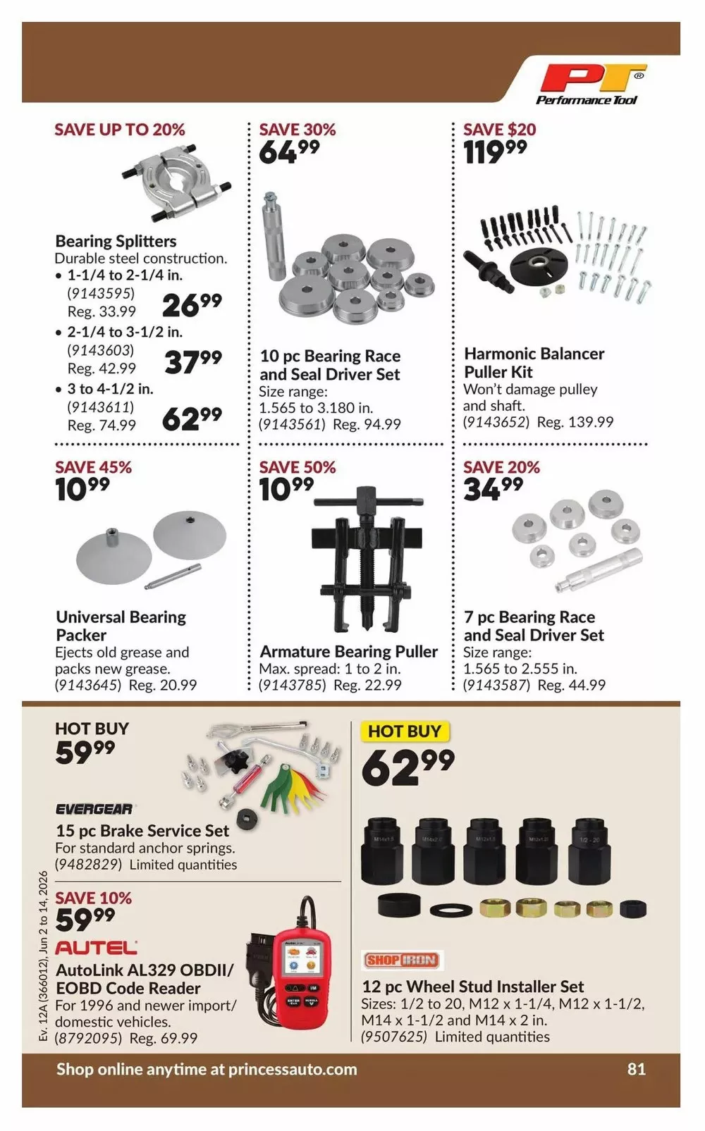 princess auto flyer june 2 14 82