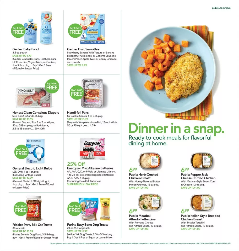 publix weekly ad june 24 30 17