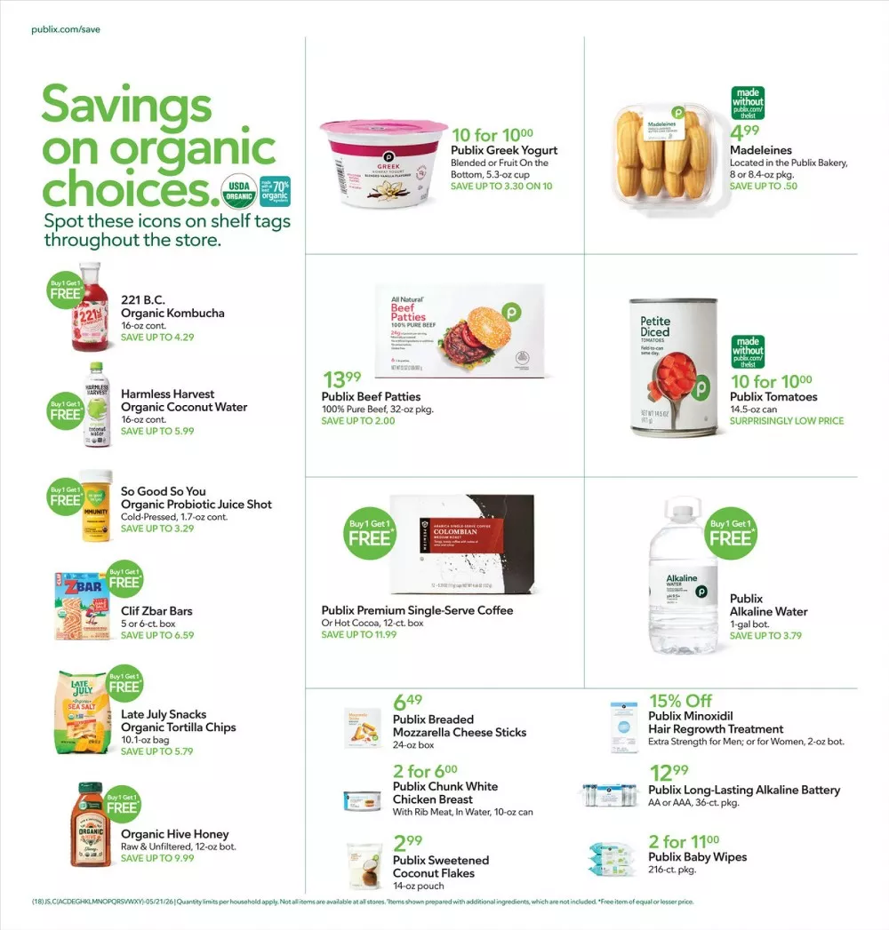 publix weekly ad may 20 26 18