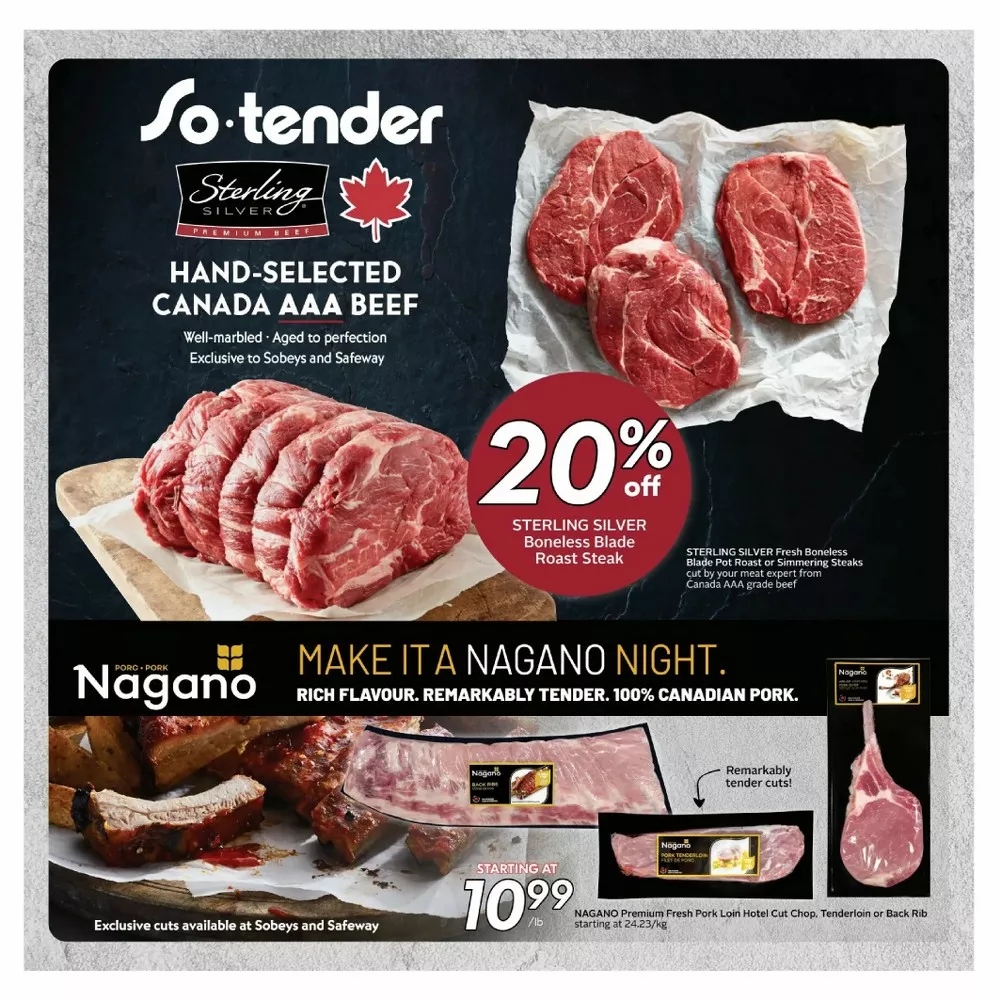 safeway sobeys flyer west june 11 17 16 32113325