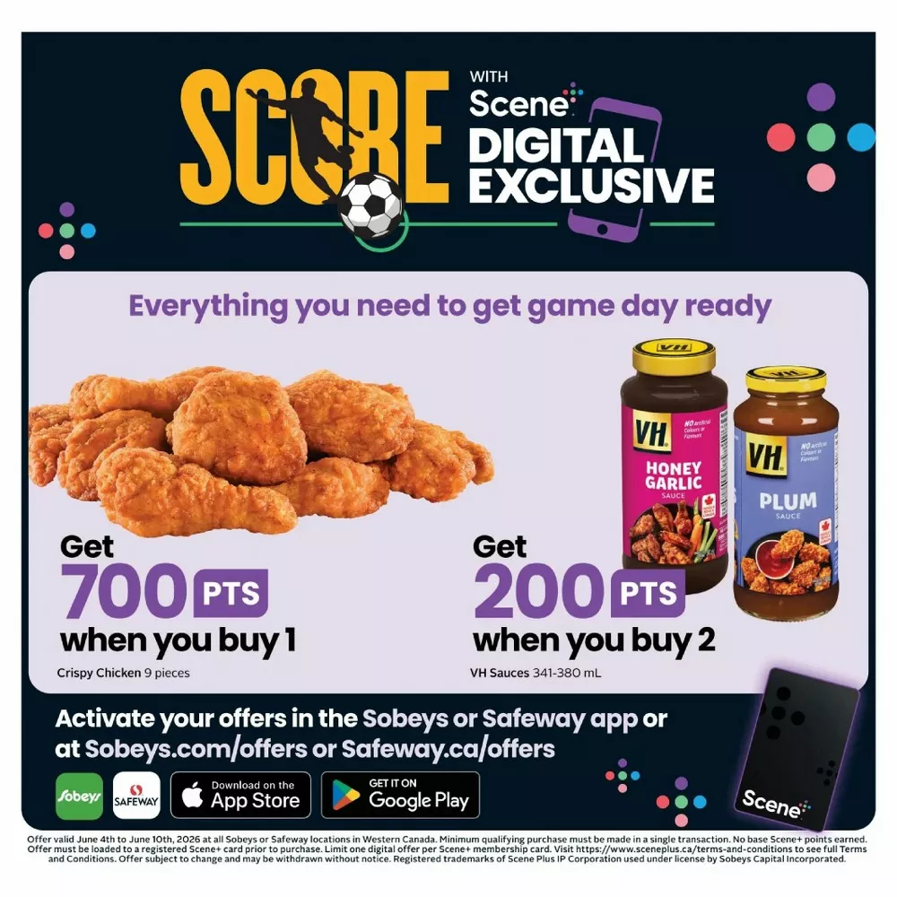 safeway sobeys flyer west june 4 10 13 77755123