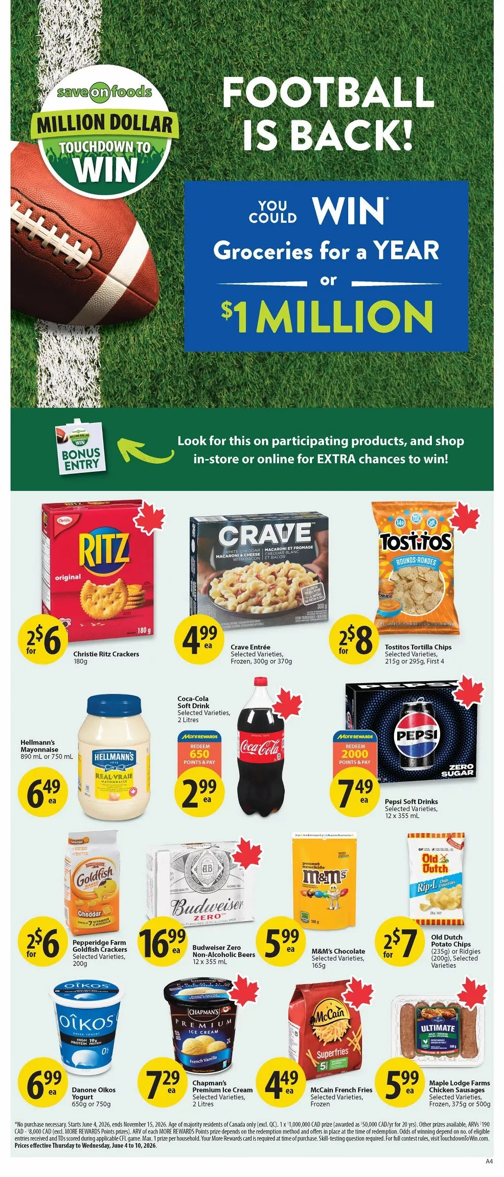 save on foods flyer june 4 10 31