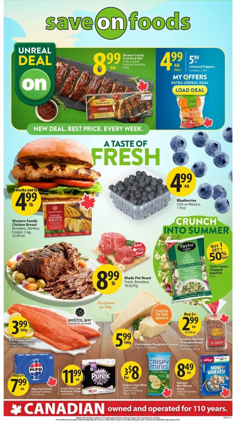 save on foods flyer week-22