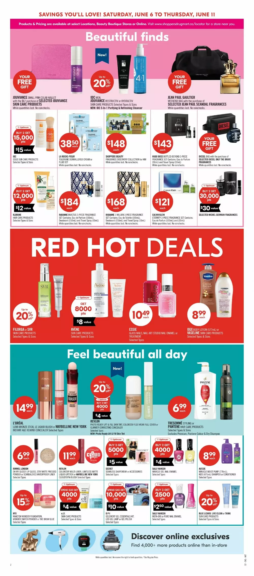 shoppers drug mart flyer june 6 11 11