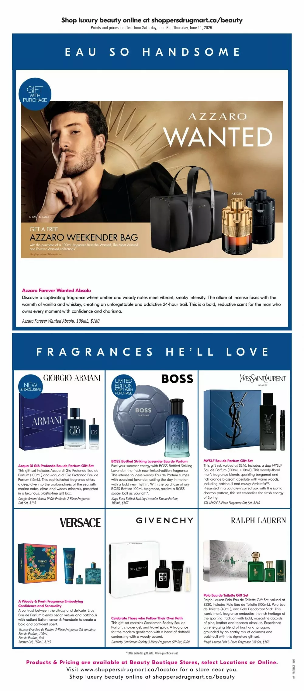 shoppers drug mart flyer june 6 11 13