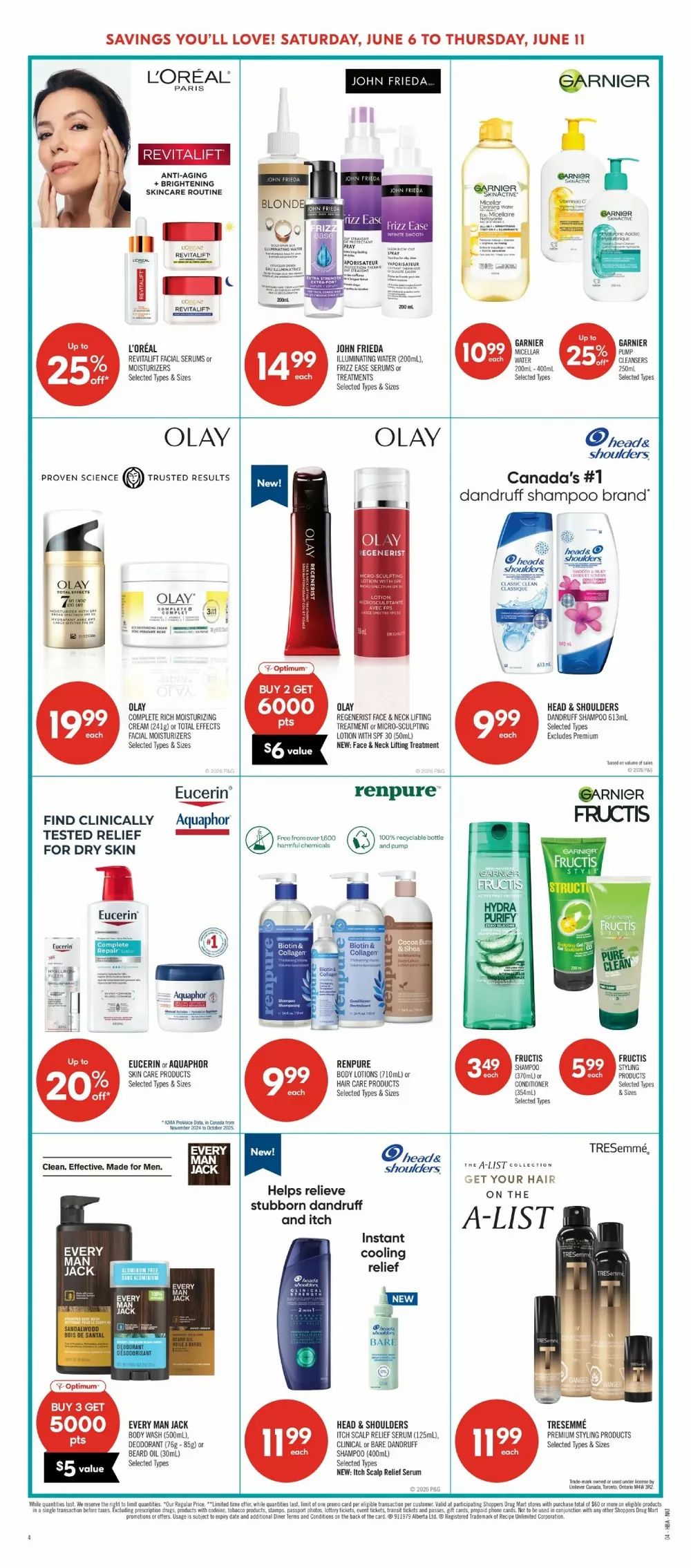 shoppers drug mart flyer june 6 11 14