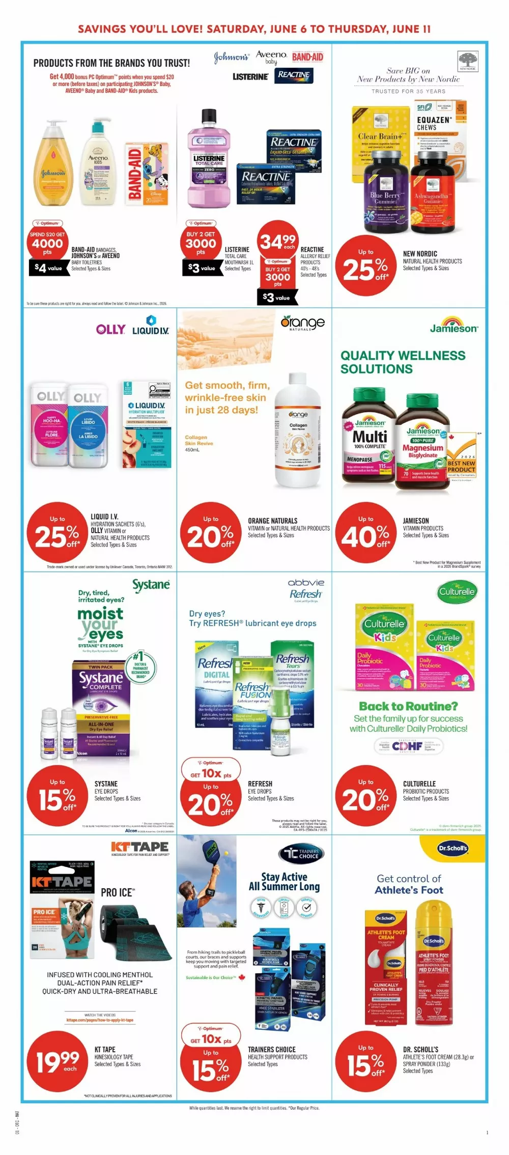 shoppers drug mart flyer june 6 11 16