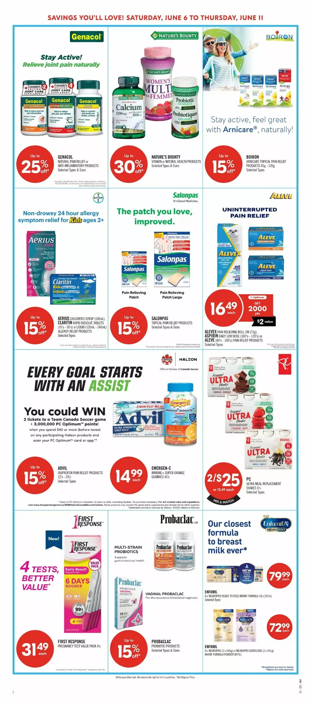 shoppers drug mart flyer june 6 11 17