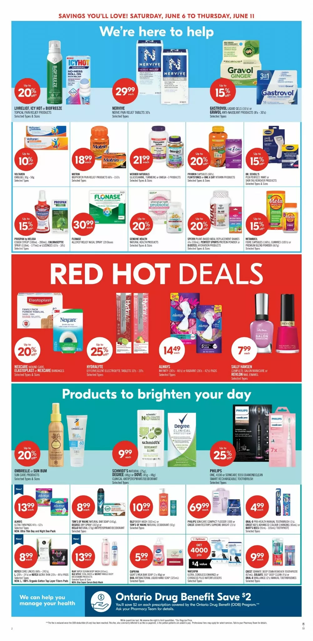 shoppers drug mart flyer june 6 11 5