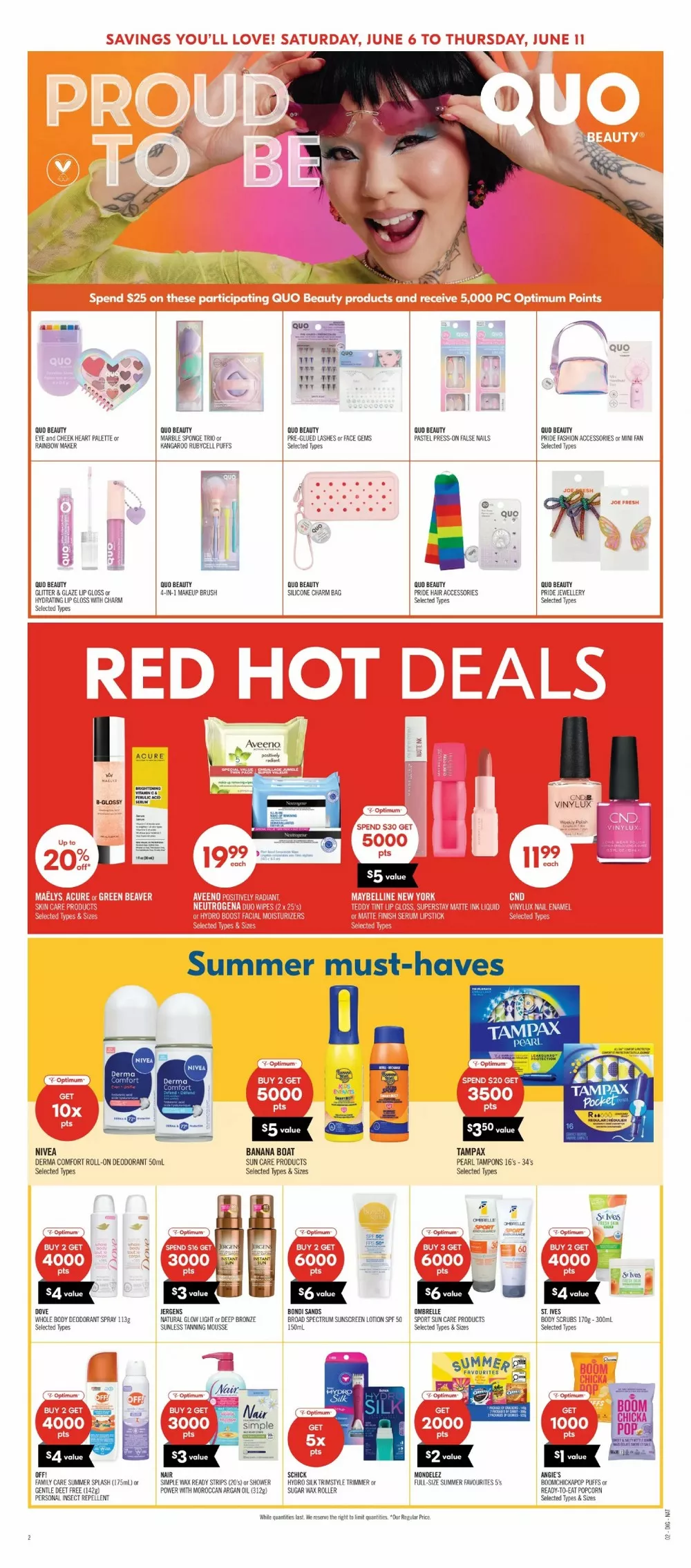 shoppers drug mart flyer june 6 11 9